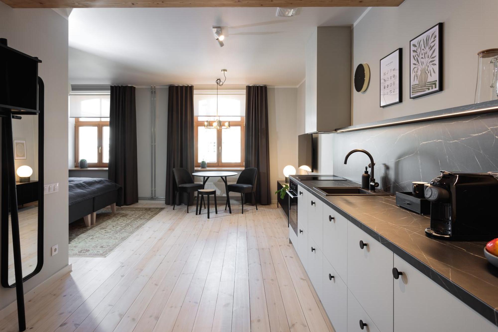 Centra Nams - Center Apartments Cesis Bilik gambar