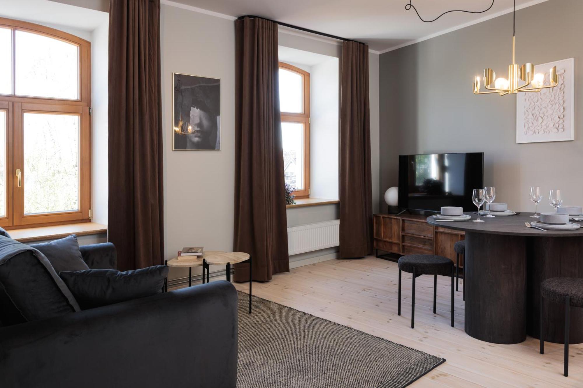 Centra Nams - Center Apartments Cesis Luaran gambar